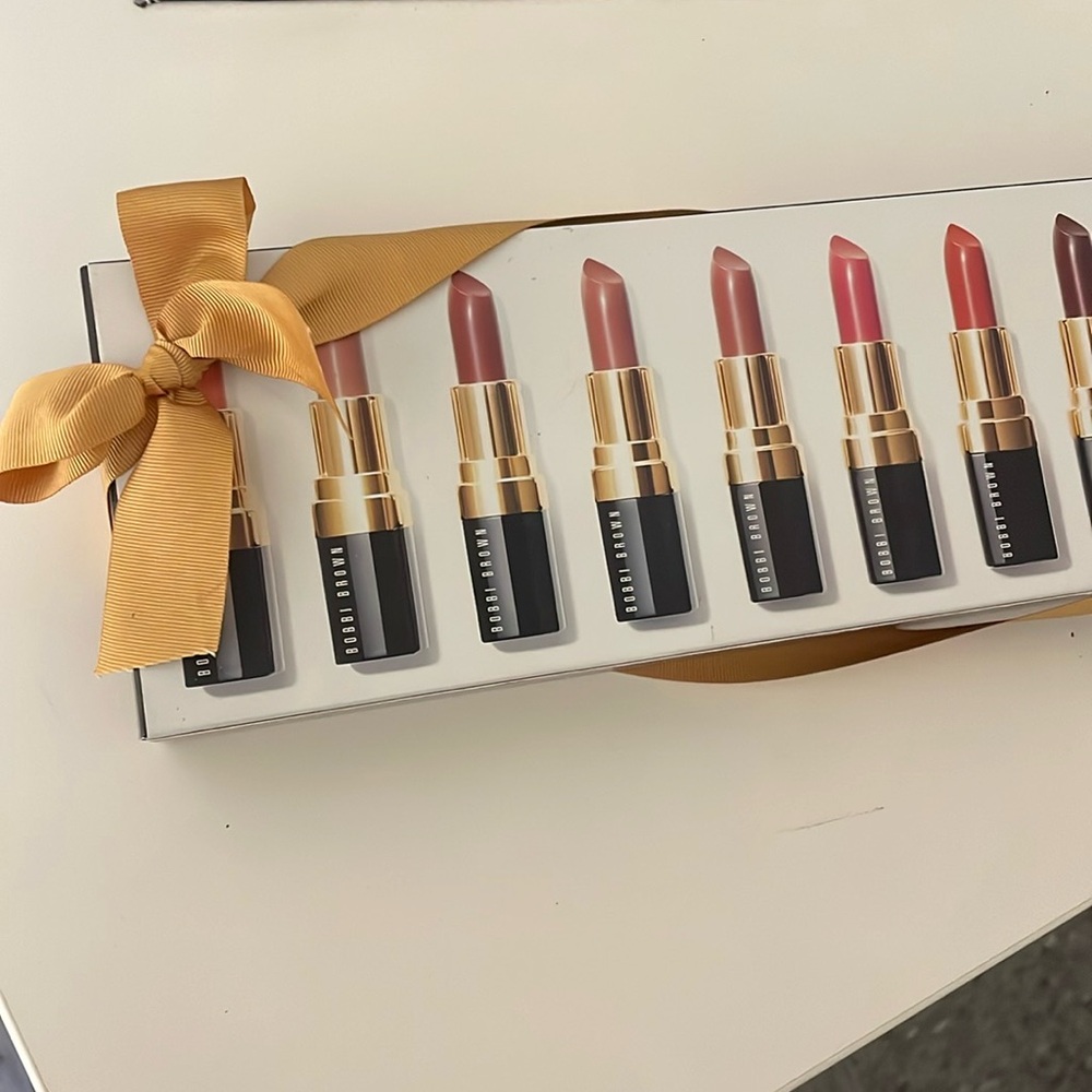 Nib Bobbi Brown Limited Edition 25th Anniversary The Original 10 Lip Collection